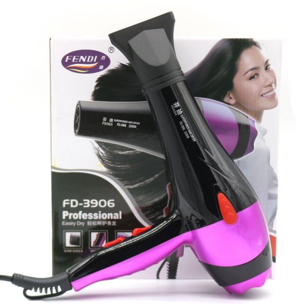 Secador De Cabelo 2200w 110v Fendi.